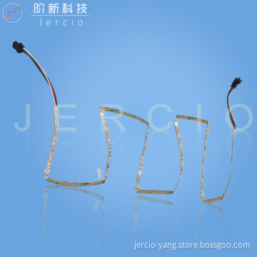 SK6812 built-in IC, 3535RGB phantom lamp bar, 5mm-60l-60led, bare plate is not waterproof
